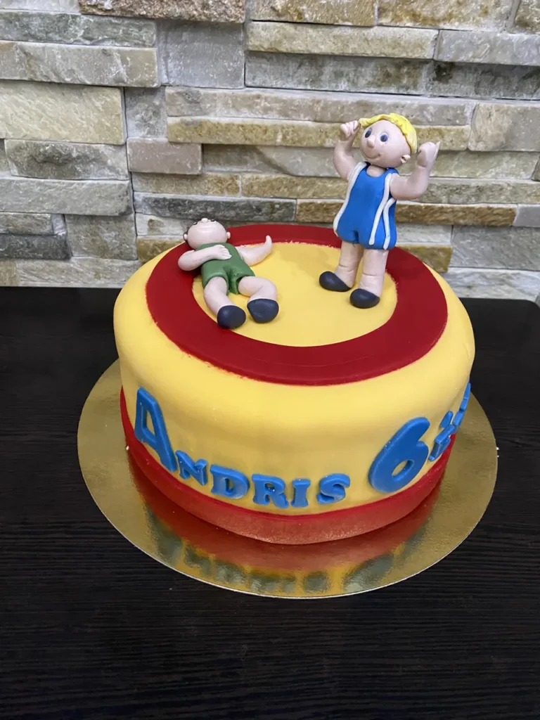 Elkészült torta