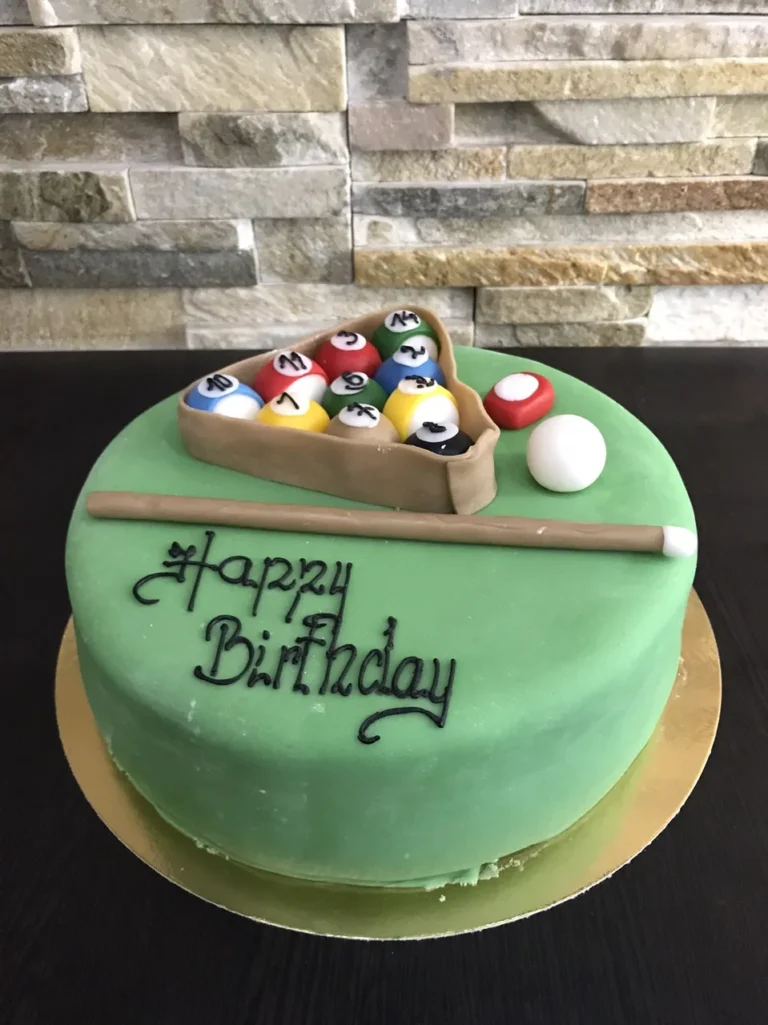 Elkészült torta