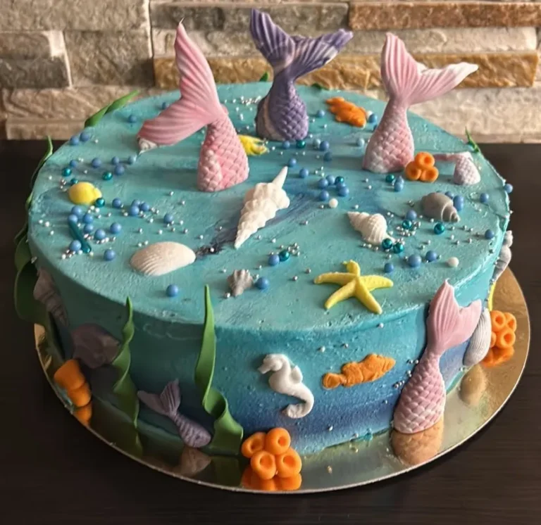 Elkészült torta