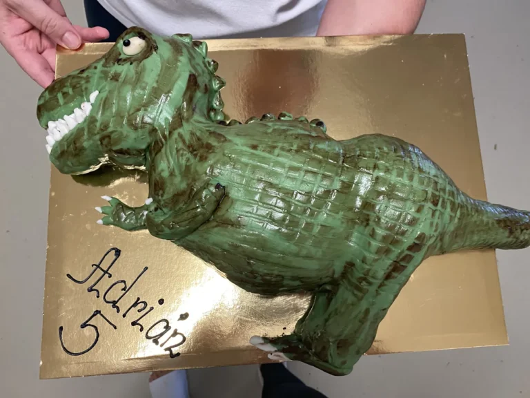 Elkészült torta