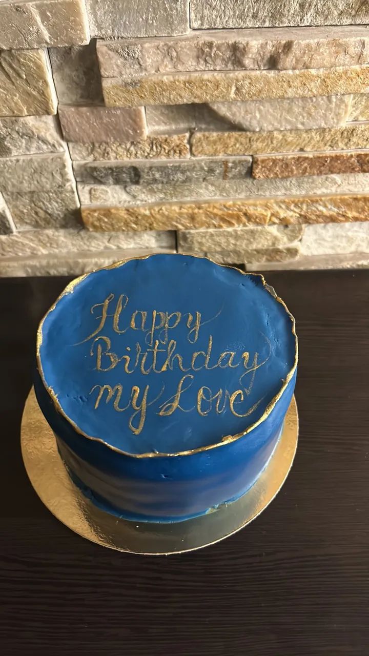 Elkészült torta
