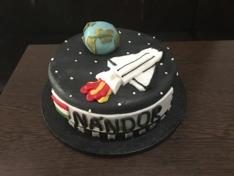 Elkészült torta