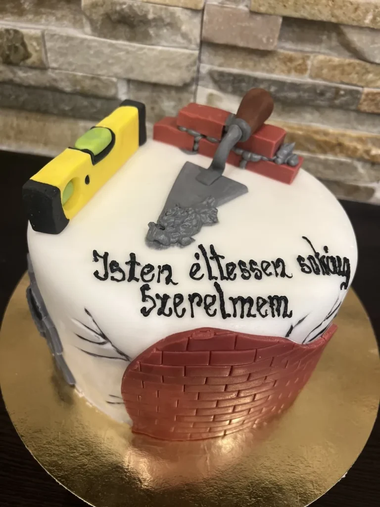 Elkészült torta