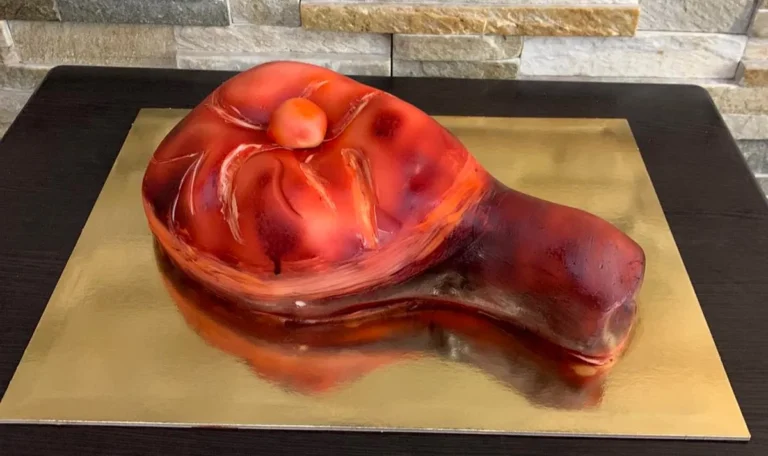 Elkészült torta