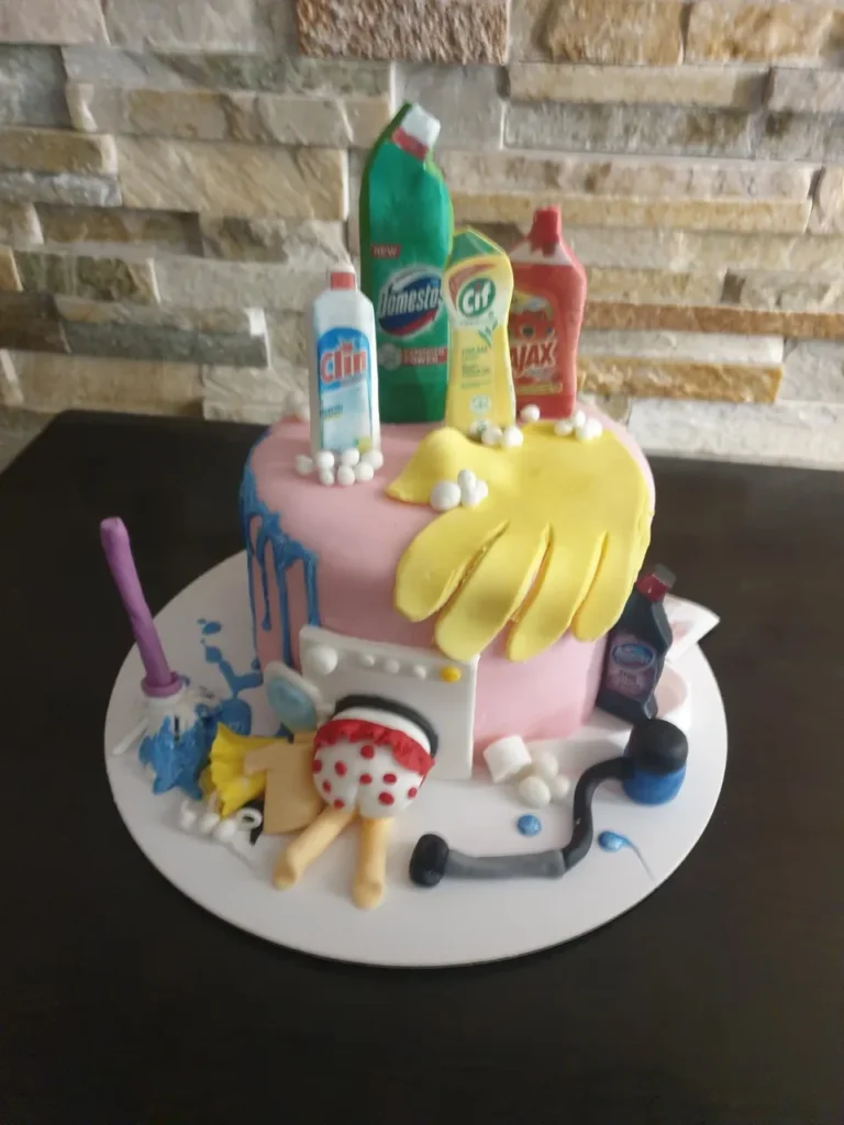 Elkészült torta