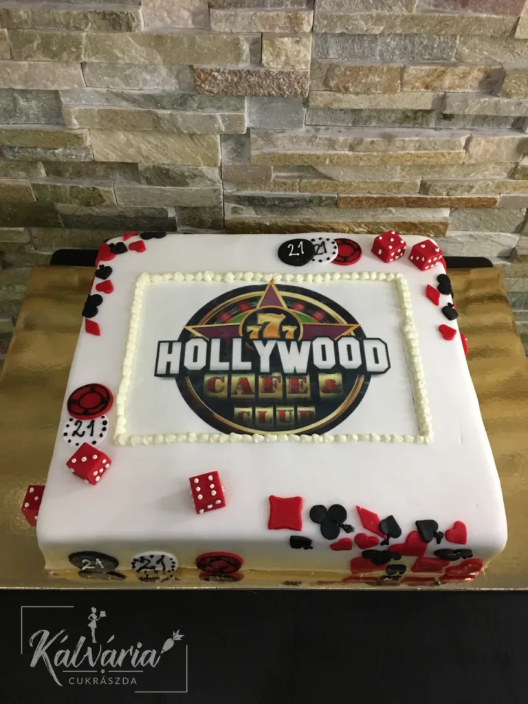 Elkészült torta