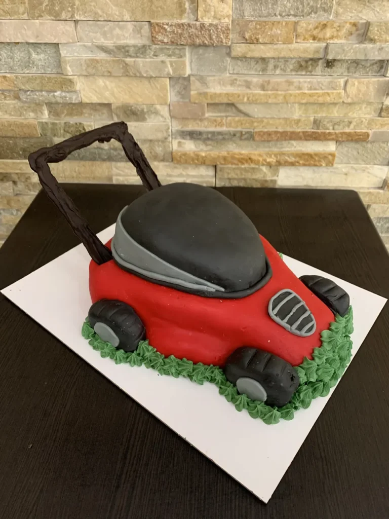 Elkészült torta