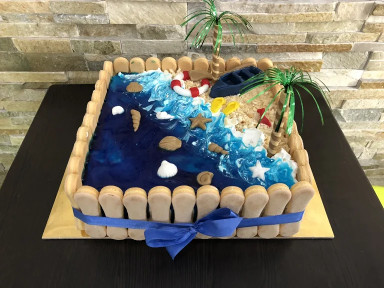 Elkészült torta