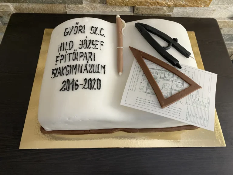 Elkészült torta