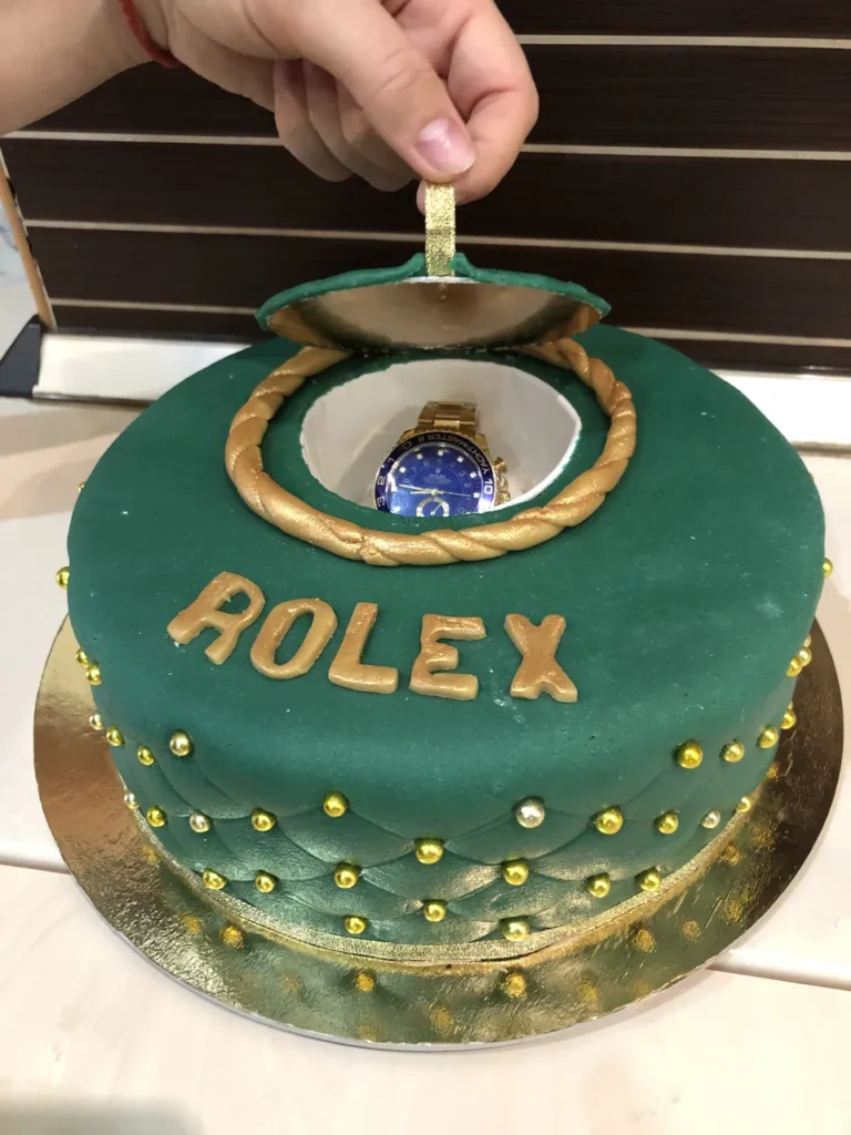 Elkészült torta