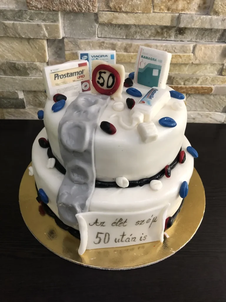 Elkészült torta