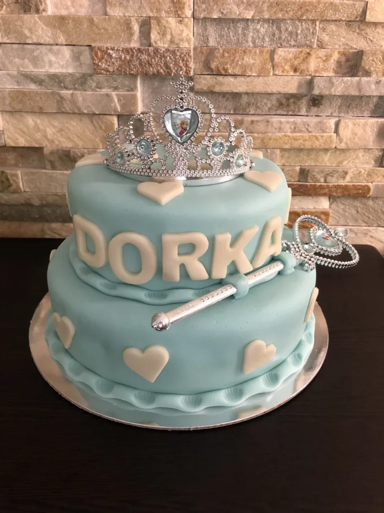 Elkészült torta