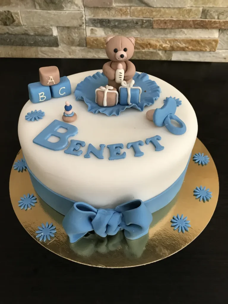 Elkészült torta