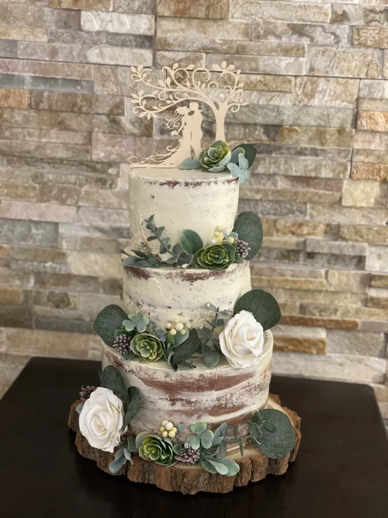 Elkészült torta