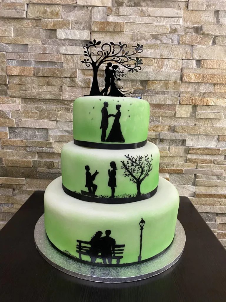 Elkészült torta