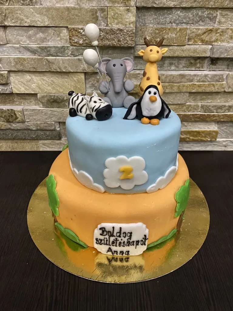 Elkészült torta