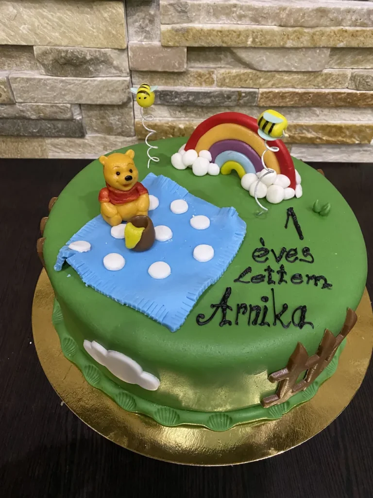 Elkészült torta