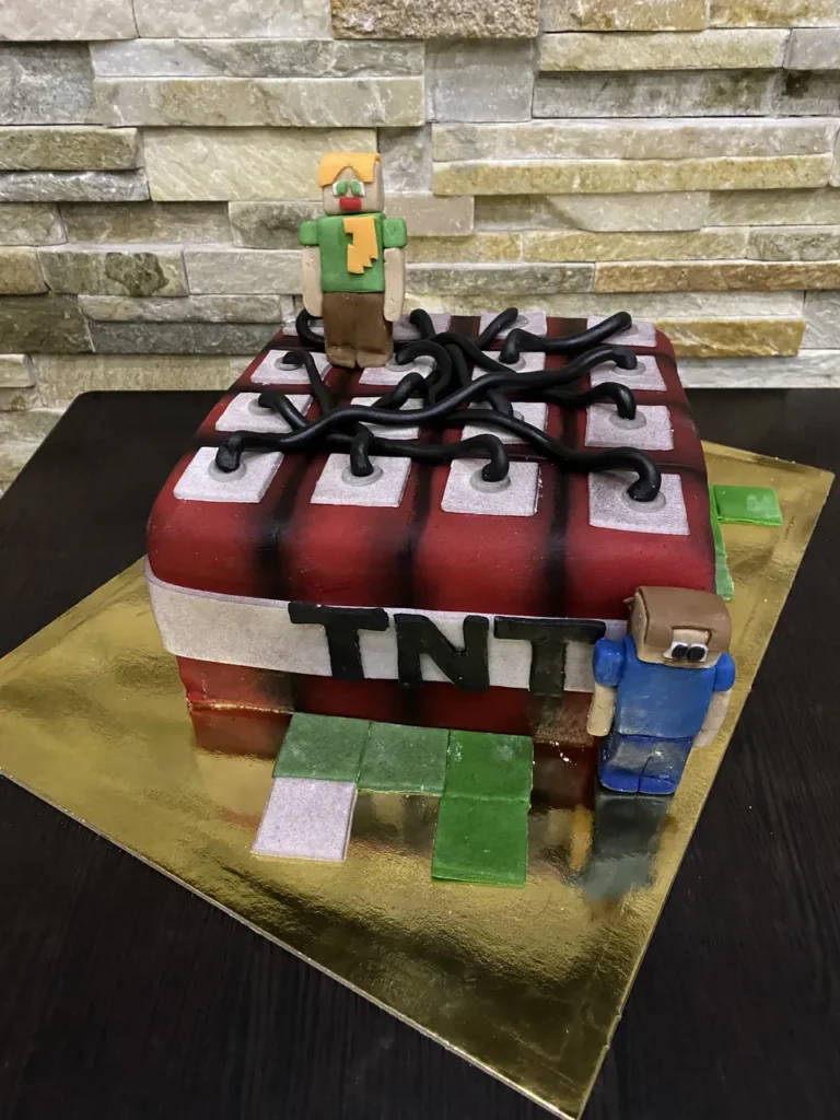 Elkészült torta