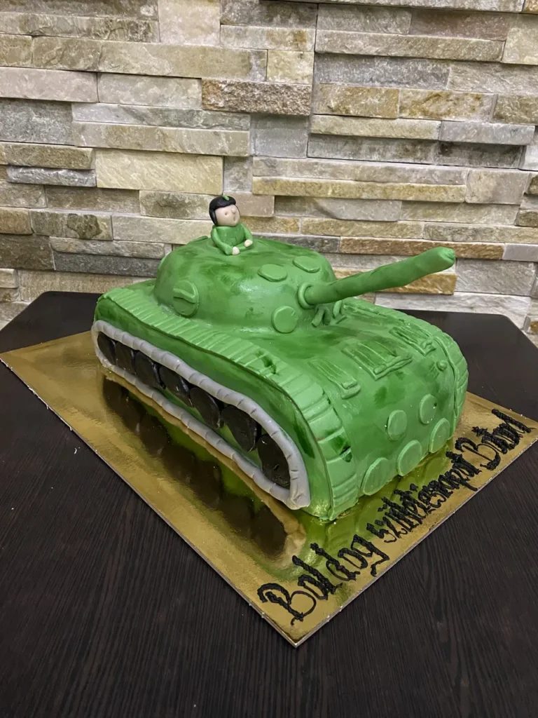 Elkészült torta