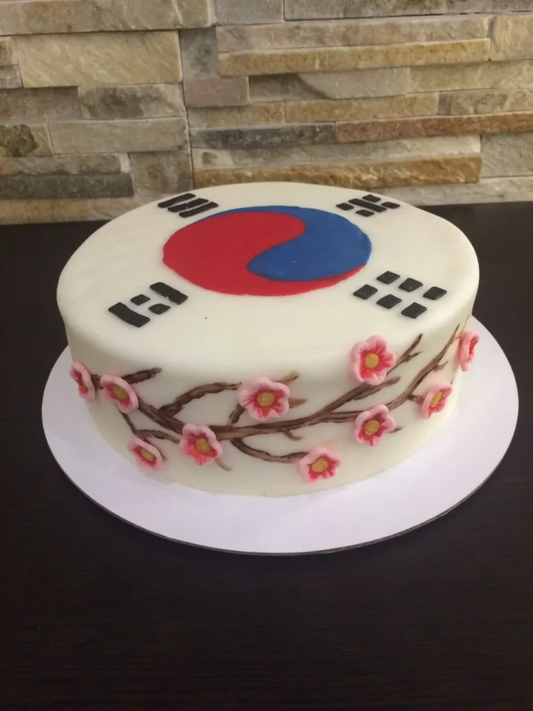 Elkészült torta