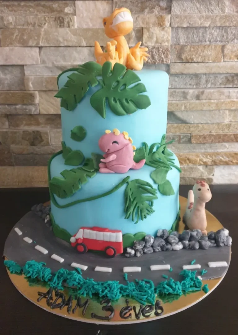 Elkészült torta