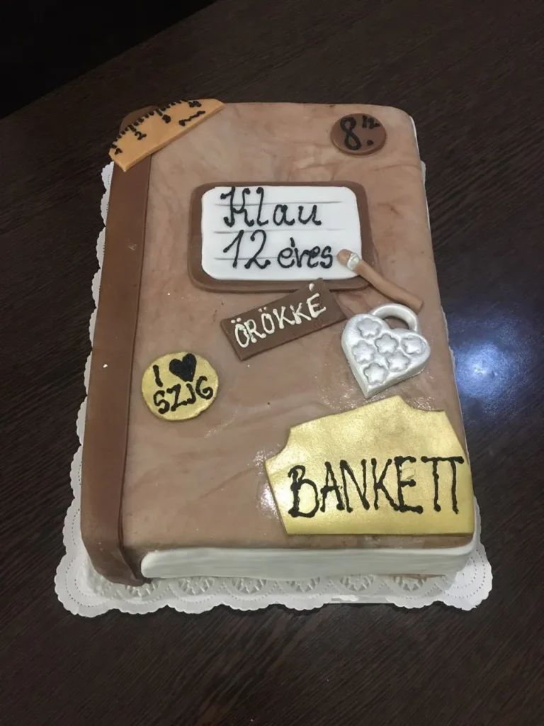 Elkészült torta