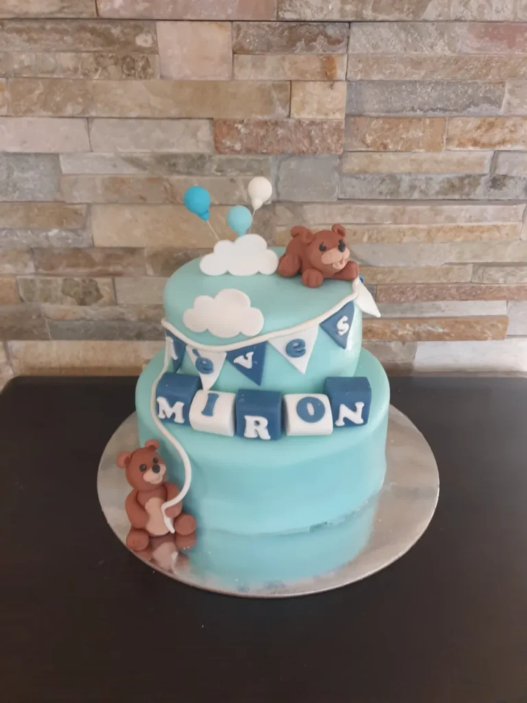 Elkészült torta