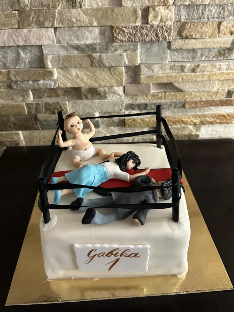 Elkészült torta