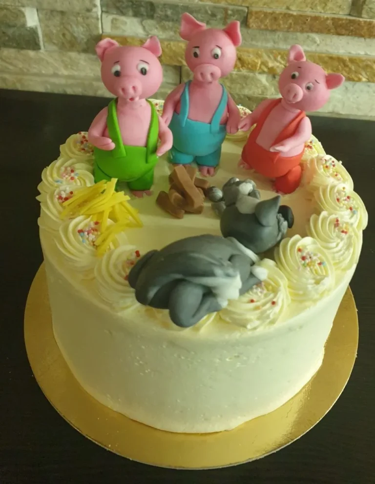 Elkészült torta