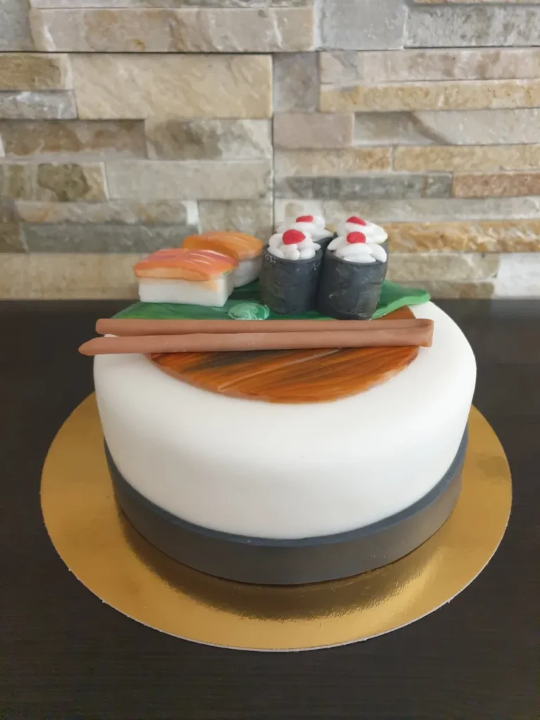 Elkészült torta