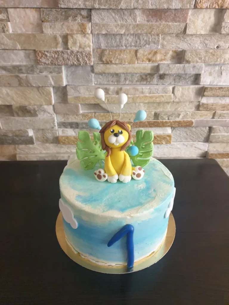 Elkészült torta