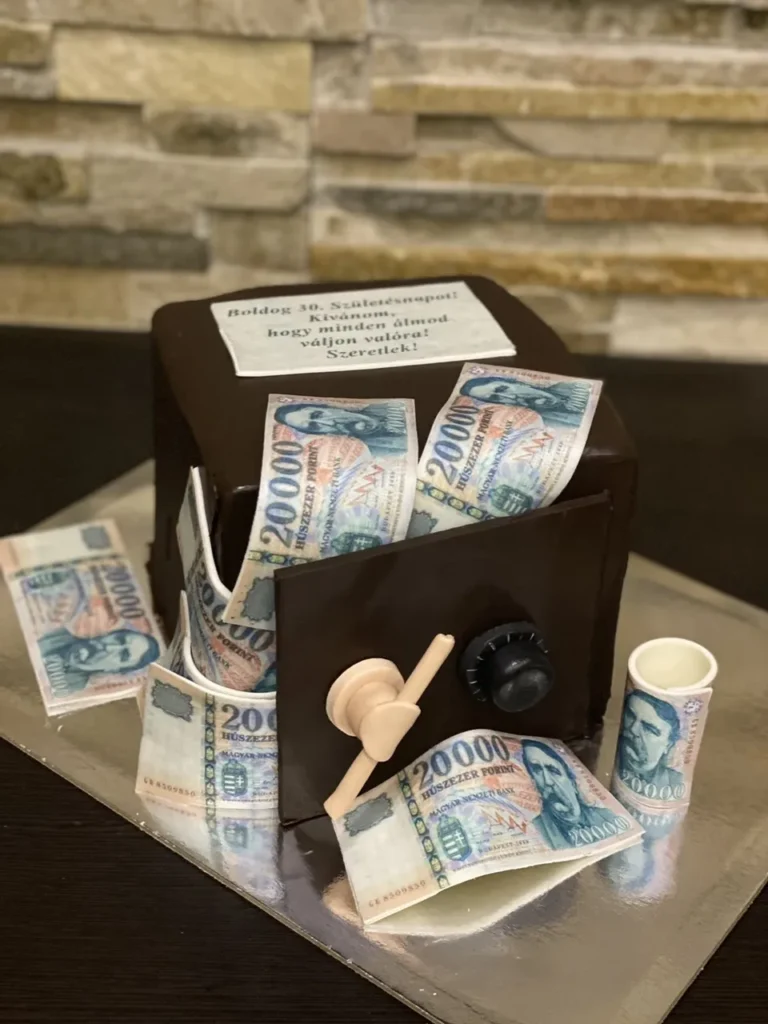 Elkészült torta