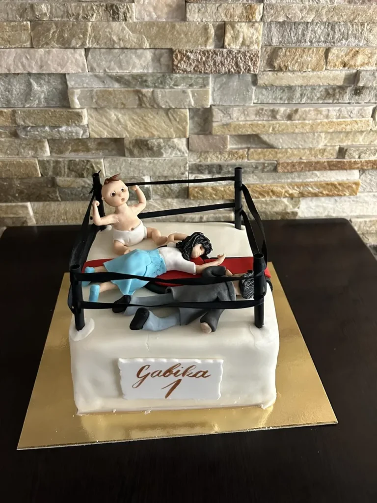 Elkészült torta