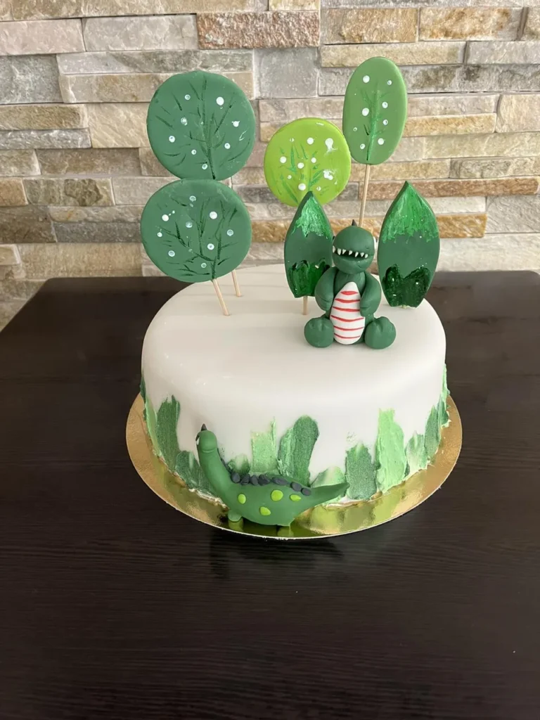 Elkészült torta