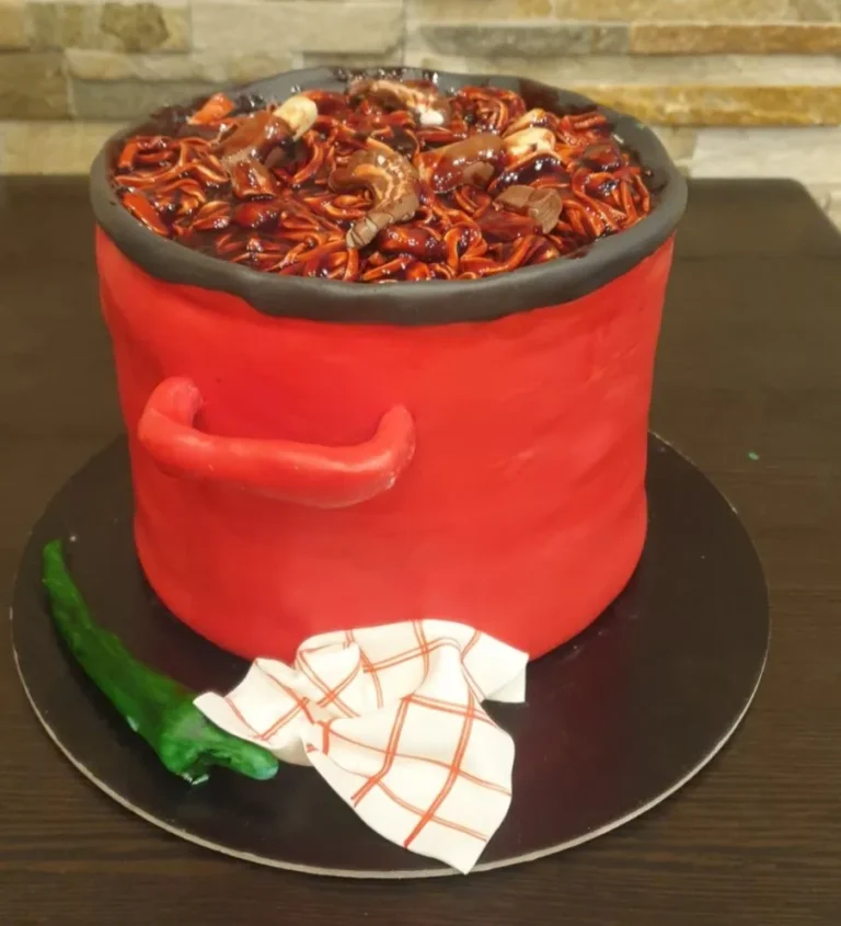 Elkészült torta