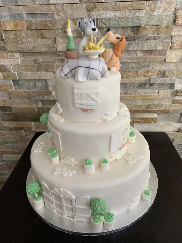 Elkészült torta