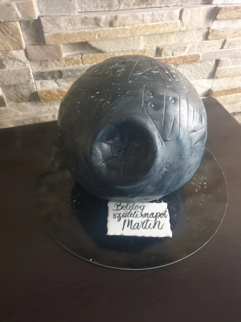 Elkészült torta