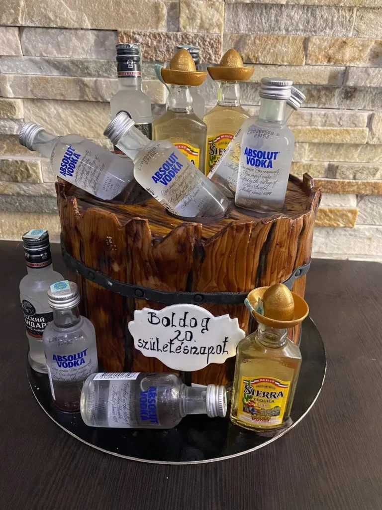 Elkészült torta