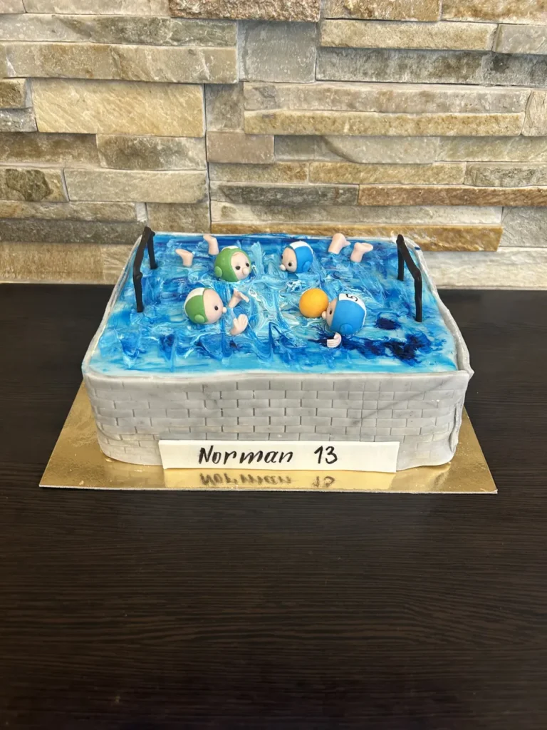 Elkészült torta