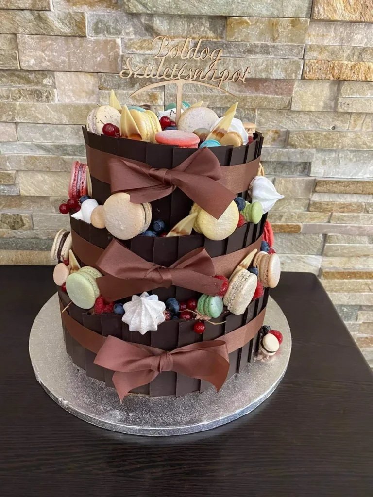Elkészült torta