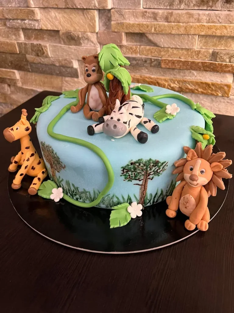 Elkészült torta