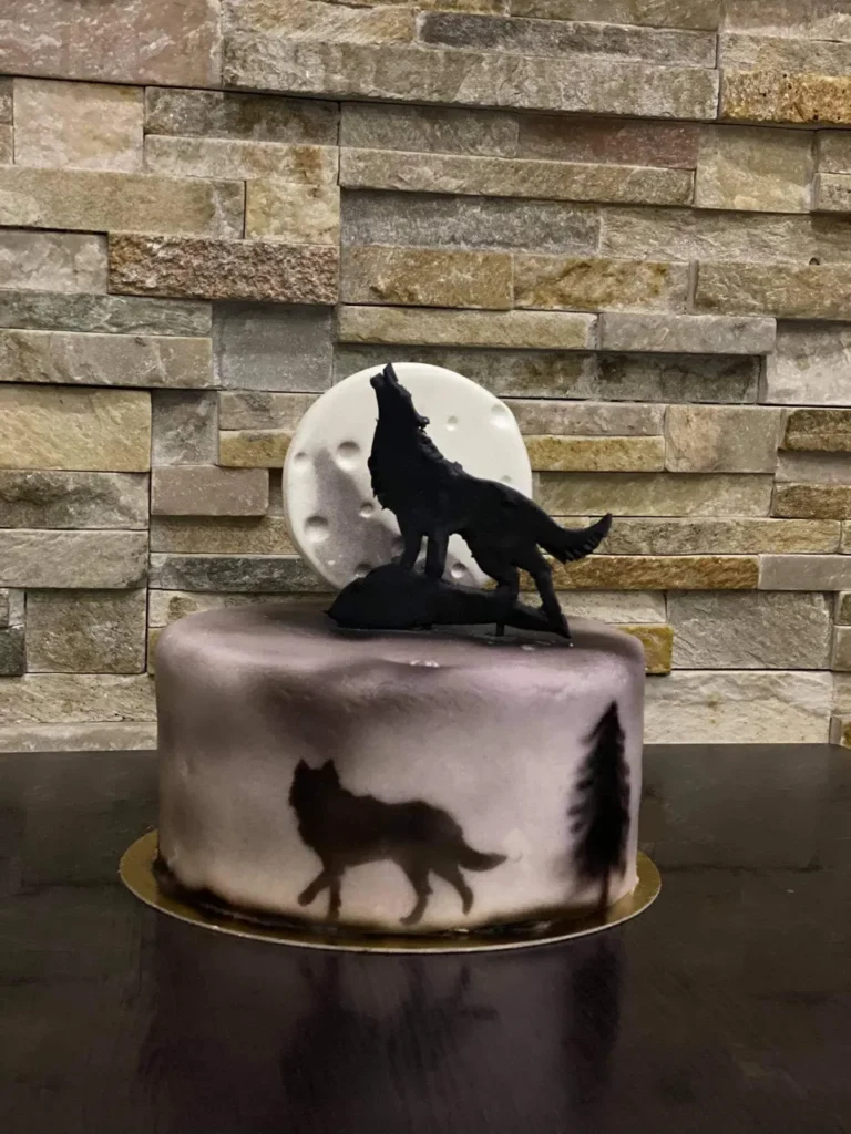 Elkészült torta