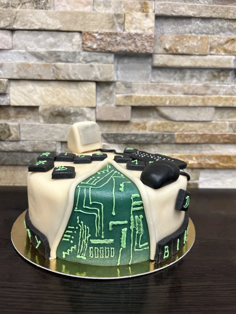 Elkészült torta