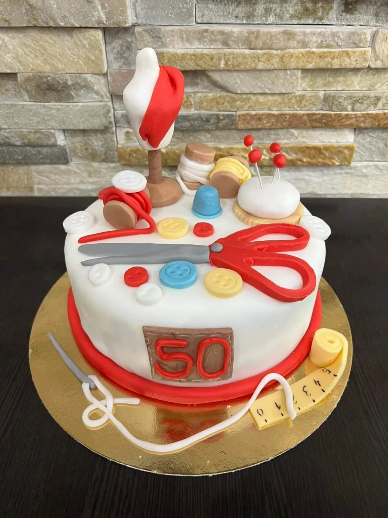Elkészült torta