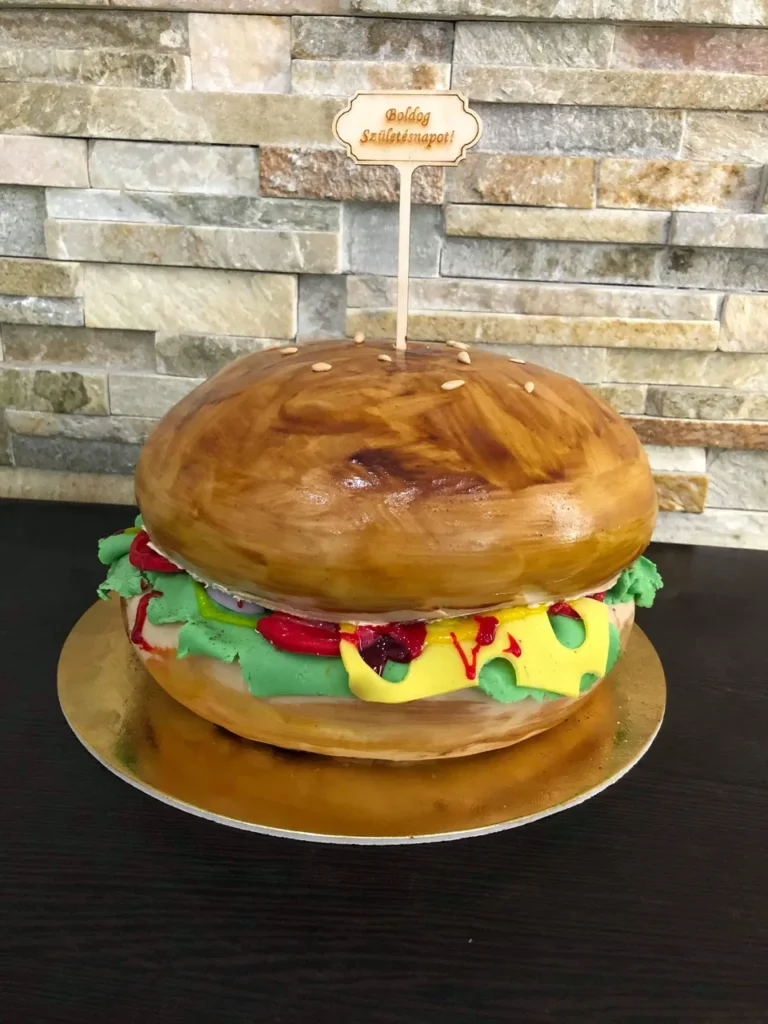 Elkészült torta