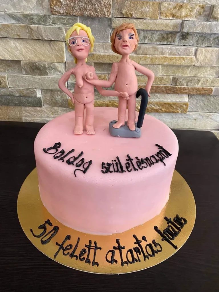 Elkészült torta