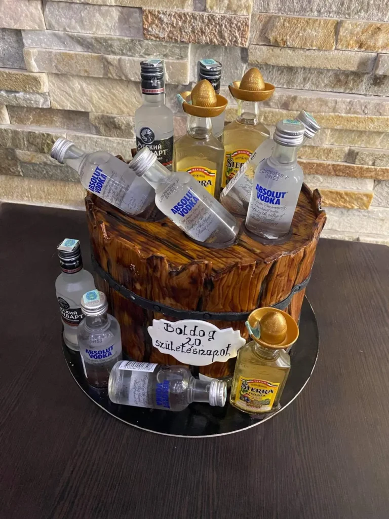 Elkészült torta