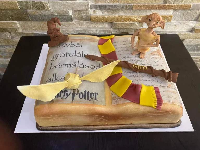 Elkészült torta