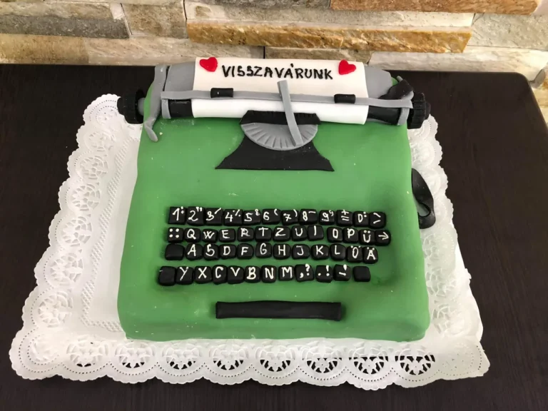 Elkészült torta