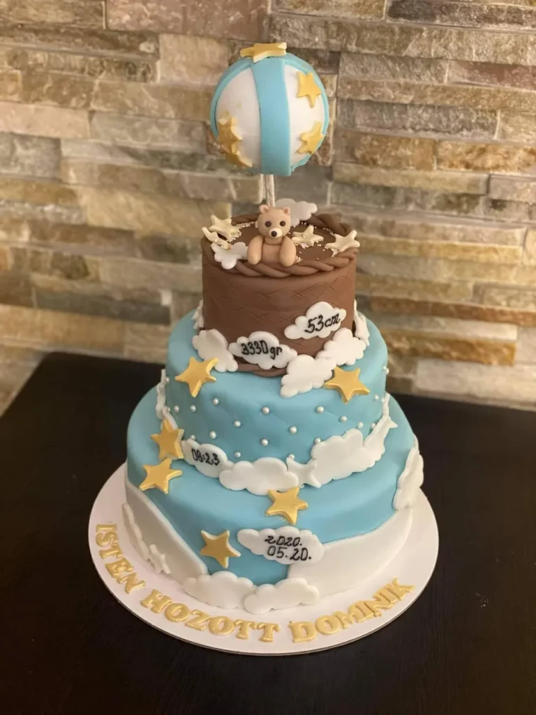 Elkészült torta